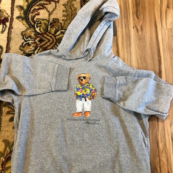 Polo Ralph Lauren Double Knit Grey Hoodie